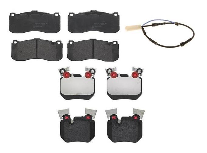 Brembo Brake Pads Kit -  Front and Rear (Low-Met)